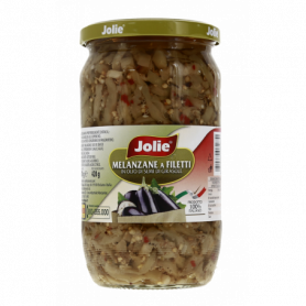 MELANZANE A FILETTI IN OLIO DI SEMI DI GIRASOLE 670G