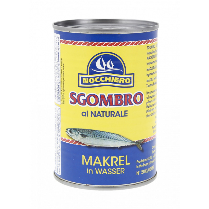 SGOMBRI AL NATURALE IN LATTINA 425G