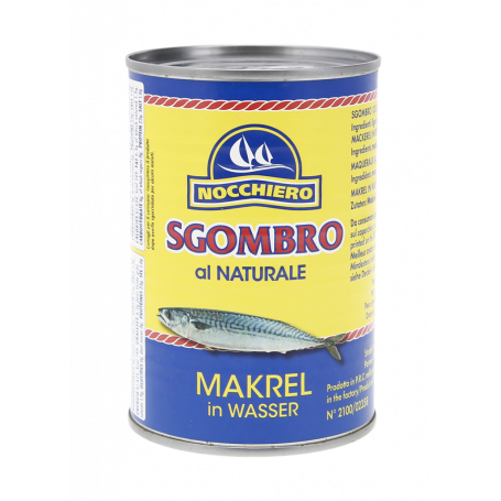 SGOMBRI AL NATURALE IN LATTINA 425G