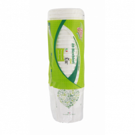 BICCHIERI BIOCOMPOSTABILI MADE IN ITALY 20X420CC