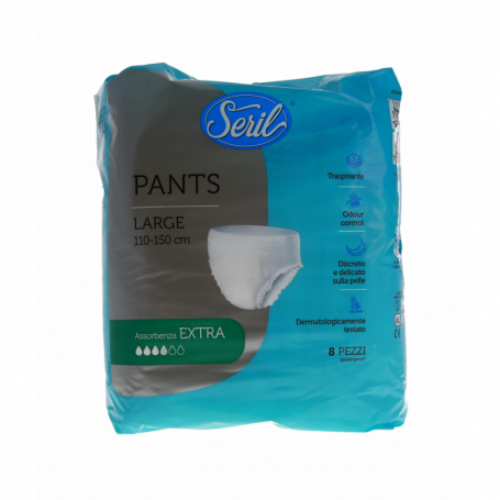 PANTS AIR DRY TAGLIE L ASSORBENZA EXTRA