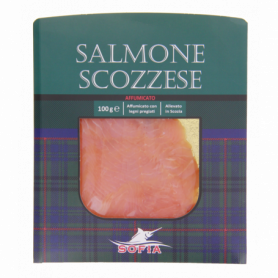 SALMONE SCOZZESE AFFUMICATO 100G