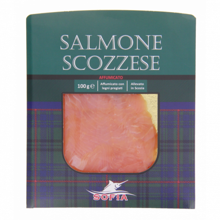 SALMONE SCOZZESE AFFUMICATO 100G