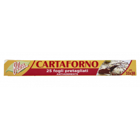 CARTA FORNO IN FOGLI 25PZ