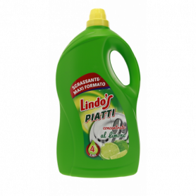 DETERSIVO PIATTI SGRASSANTE CONCENTRATO LIMONE 4L