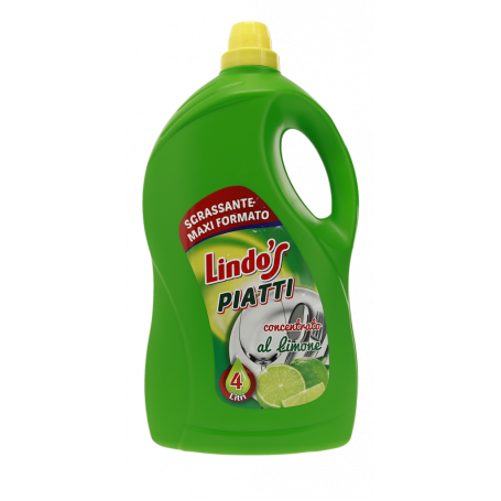 DETERSIVO PIATTI SGRASSANTE CONCENTRATO LIMONE 4L