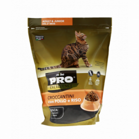 CROCCANTINI CON POLLO/RISO PER GATTI 800G