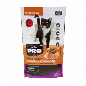 SNACK GATTO RIPIENI STERILIZZATI 60G