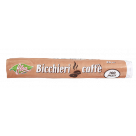 100 BICCHIERI CAFFE' 80CC