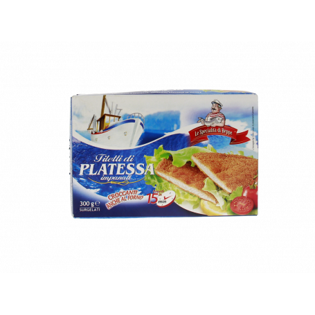 FILETTI DI PLATESSA PANATI 300G