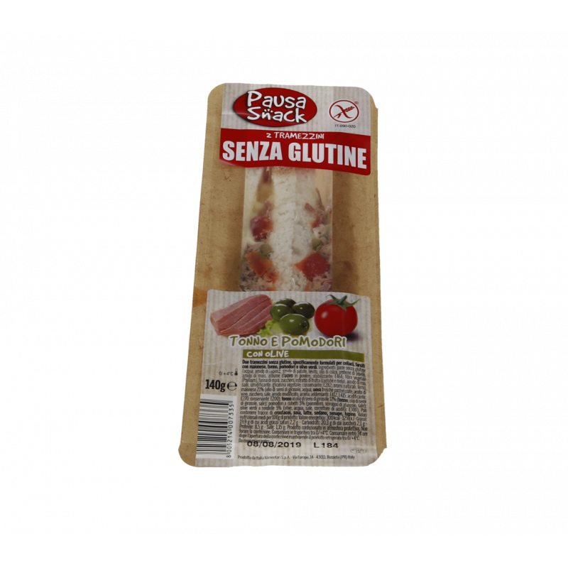 TRAMEZZINO TONNO/POMODORO SENZA GLUTINE 140G