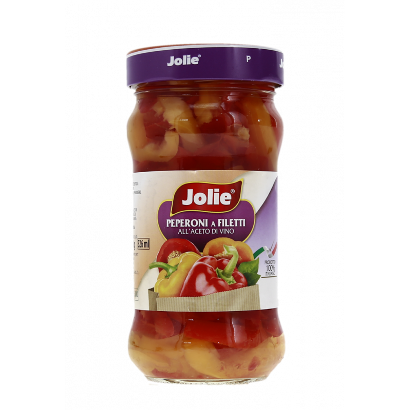 PEPERONI A FILETTI IN ACETO 160G