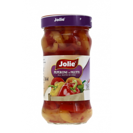PEPERONI A FILETTI IN ACETO 160G