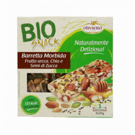 BARRETTA MORBIDA FRUTTA SECCA ASSORTIRA 75G