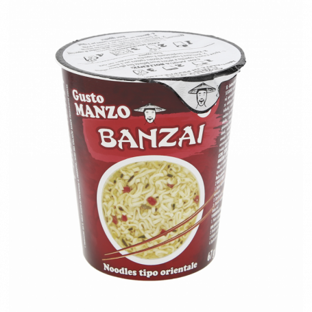 NOODLES GUSTO MANZO 67G