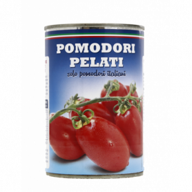 POMODORI PELATI SOLO POMODORI ITALIANI 400G