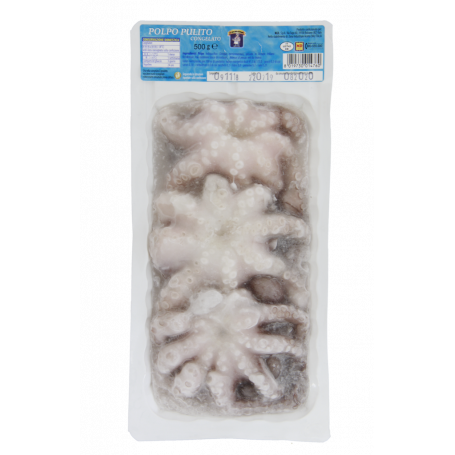 POLPO PULITO CONGELATO 500G