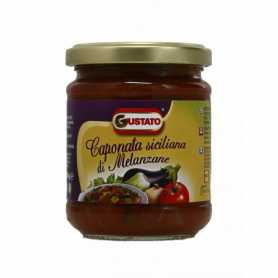 CAPONATA DI MELANZANE PER PASTA SENZA GLUTINE 200G
