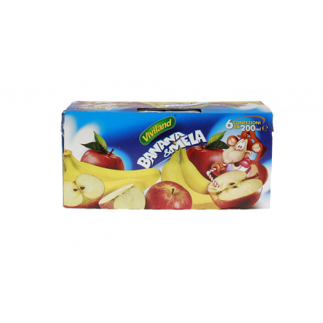 SUCCO MELA E BANANA 6X200ML