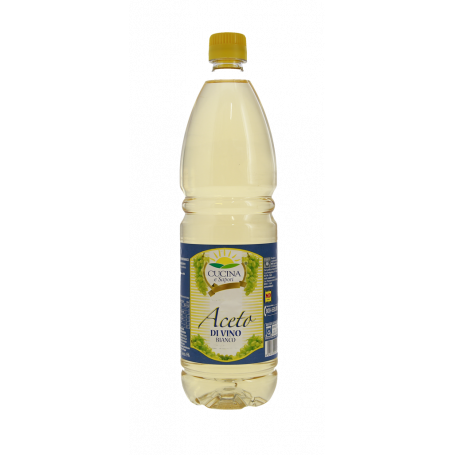 ACETO DI VINO BIANCO IN BOTTIGLIA PET 1L