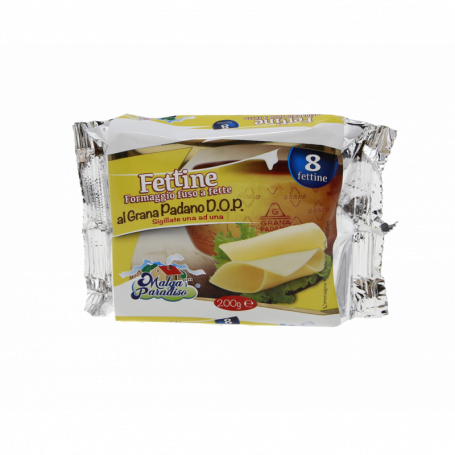 FORMAGGIO FUSO A FETTE GUSTO GRANA  200G