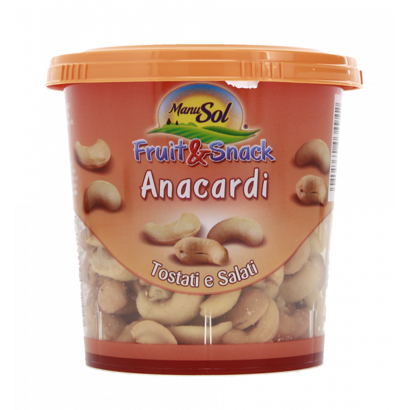 ANACARDI SALATI IN BARATTOLO 200G