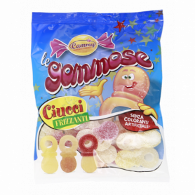CIUCCI GOMMOSI FRIZZANTI GUSTO FRUTTA  250G