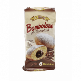 BOMBOLONI AL CIOCCOLATO CON LIEVITO MADRE 6PZ 252G