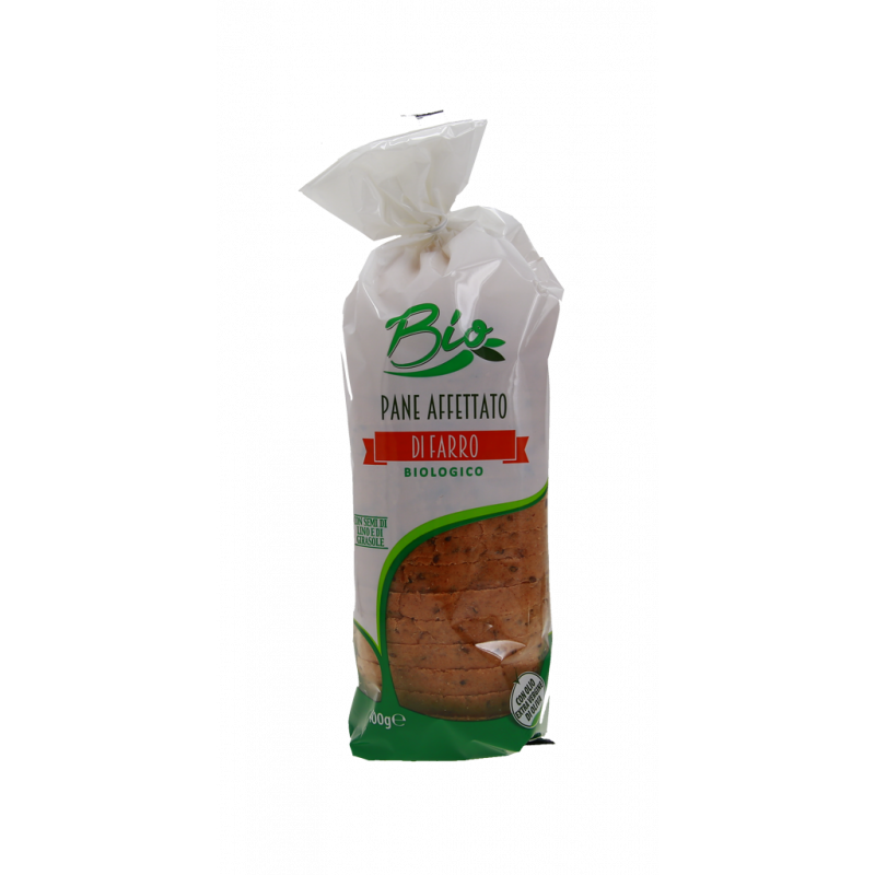 PANE AFFETTATO AL FARRO BIO 400G