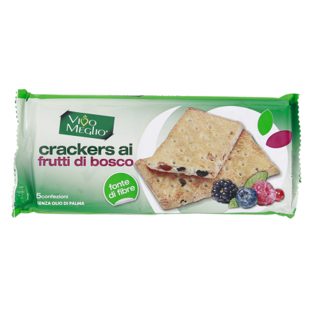 CRACKERS CON FARCITURA AI FRUTTI DI BOSCO 218G