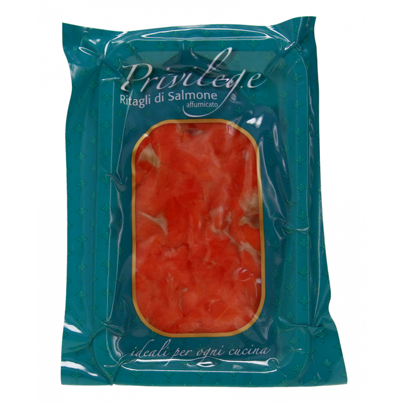 RITAGLI DI SALMONE NORVEGESE 150G