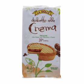 FROLLINE CON CREMA ALLE NOCCIOLE E CACAO 4PZ 200G