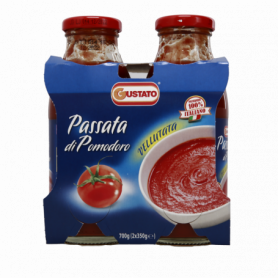 PASSATA DI POMODORO VELLUTATA 100% ITALIANO 2X350G