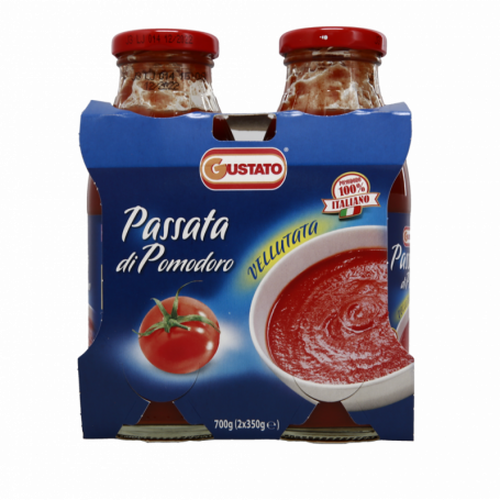 PASSATA DI POMODORO VELLUTATA 100% ITALIANO 2X350G