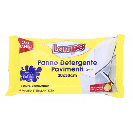 PANNI PAVIMENTO DETERGENTI 20PZ
