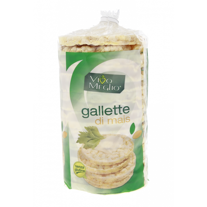 GALLETTE DI MAIS SENZA GLUTINE 120G