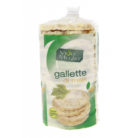 GALLETTE DI MAIS SENZA GLUTINE 120G