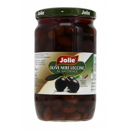 OLIVE NERE LECCINE AL NATURALE 100% ITALIANO 690G