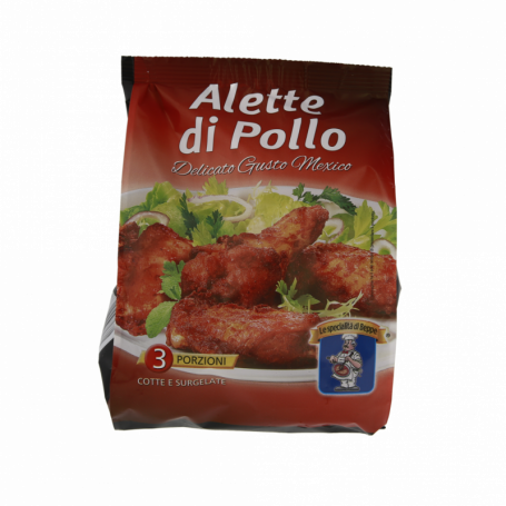 ALETTE DI POLLO COTTE E SURGELATE 3X360G