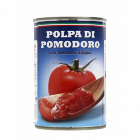 POLPA DI POMODORO IN LATTINA 100% ITALIANO 400G