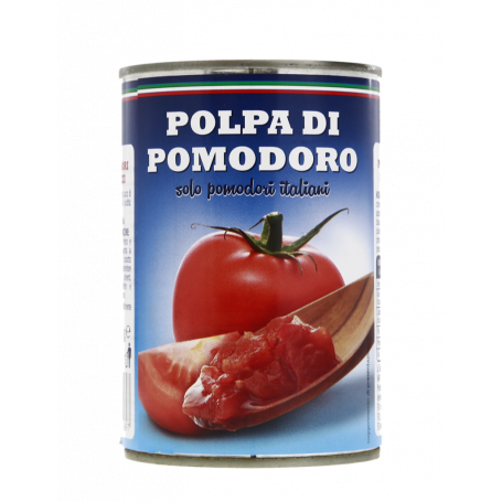 POLPA DI POMODORO IN LATTINA 100% ITALIANO 400G