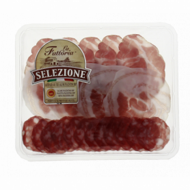 ANTIPASTO DI TRE SALUMI PIACENTINI DOP 100G