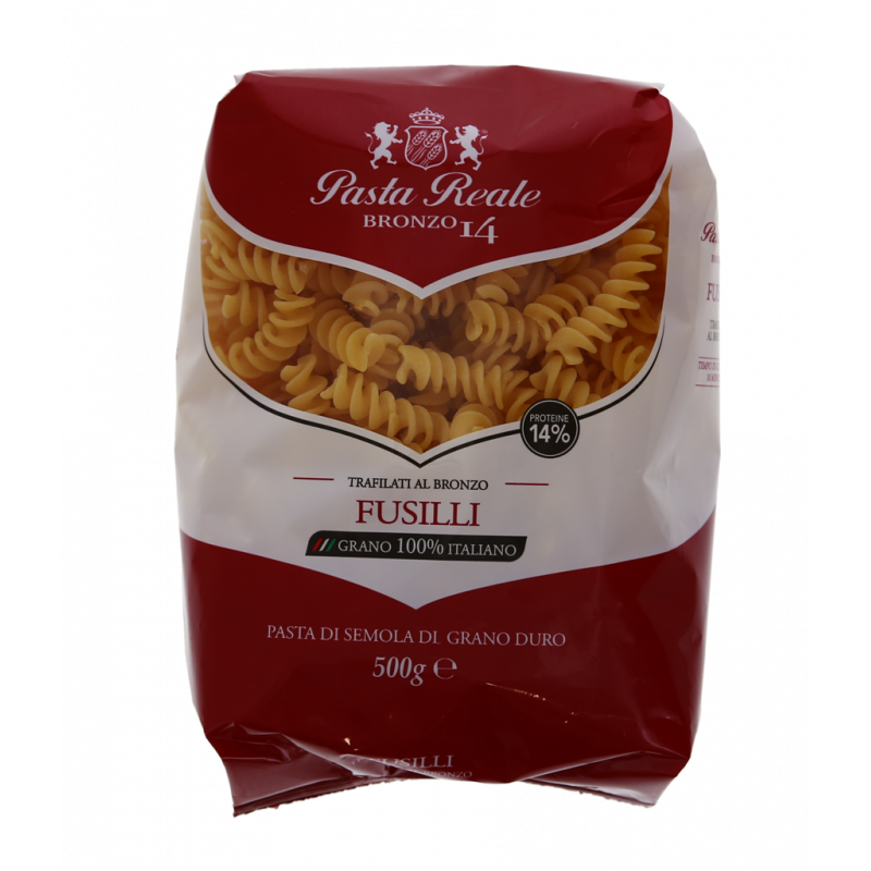 PASTA SECCA FUSILLI BRONZO 14 500G