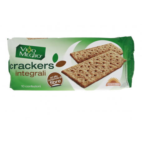 CRACKERS INTEGRALI SENZA OLIO DI PALMA 400G