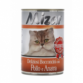 BOCCONCINI GATTO CON POLLO E ANATRA 405G