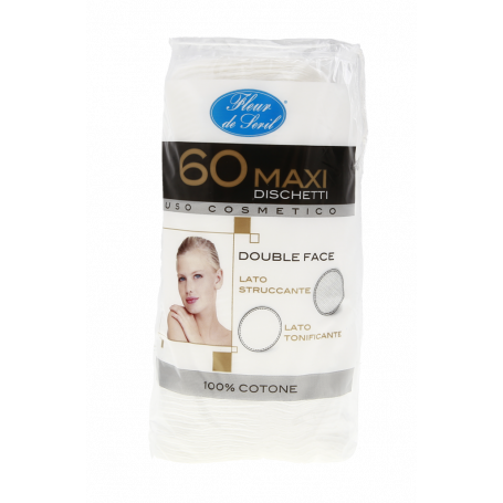 DISCHETTI BILATO STRUCCANTE/TONIFICANTE OVALI 60PZ