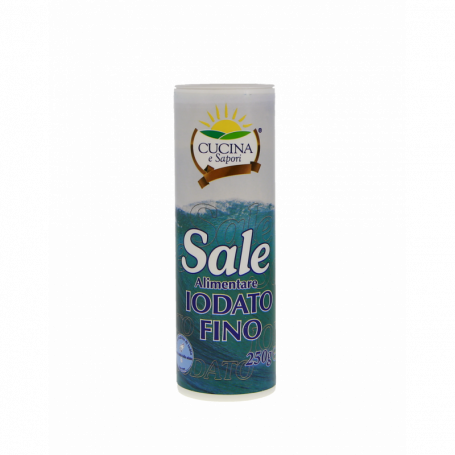 SPARGITORE SALE FINO IODATO 250G
