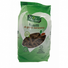 PASTA SECCA FUSILLI RIGATI GRANO SARACENO 250G