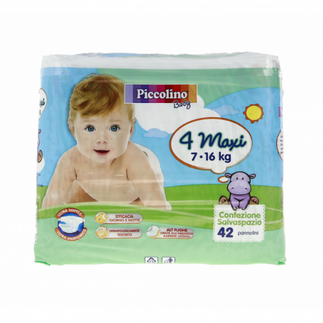 PANNOLINI PER BAMBINI 7/16KG 42PZ