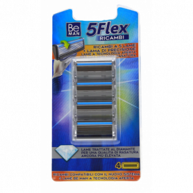 TESTINE RICAMBIO A 5 LAME 4PZ